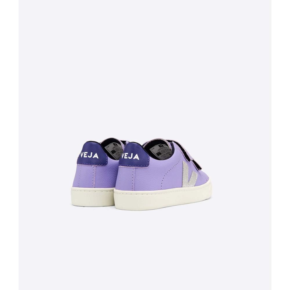 Purple Kids' Veja ESPLAR CHROMEFREE Shoes | AU 722LIS